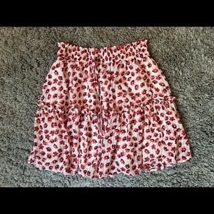 Showpo Floral mini skirt